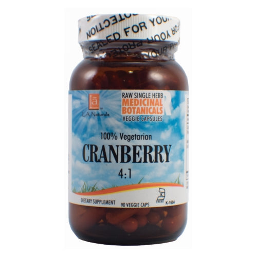 L. A .Naturals, Cranberry Raw Herb, 90 Veg Caps