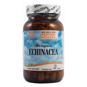 L. A .Naturals, Echinacea Raw Herb, 90 Veg Caps