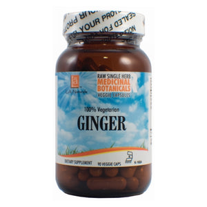 L. A .Naturals, Ginger Raw Herb, 90 Veg Caps