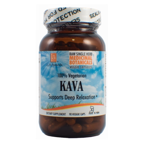 L. A .Naturals, Kava Raw Herb, 90 Veg Caps