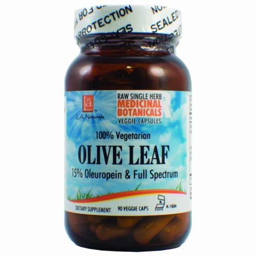 L. A .Naturals, Olive Leaf Raw Formula, 90 Veg Caps