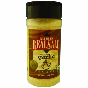 Redmond, Organic Garlic Salt, 4.7 Oz