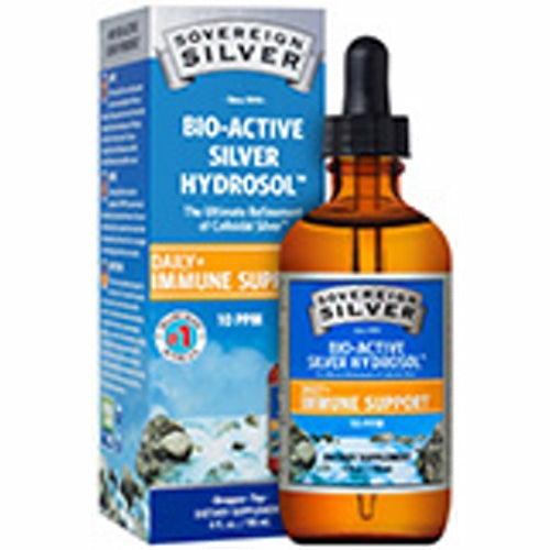 Sovereign Silver, Bio-Active Silver Hydrosol, 4 Oz