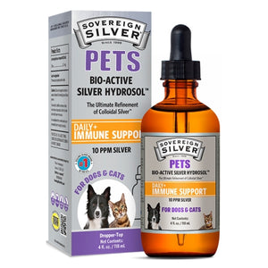 Sovereign Silver, Bio-Active Silver Hydrosol for Pets, 4 Oz