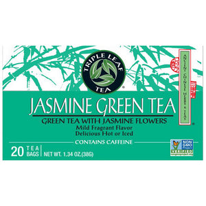 Triple Leaf Tea, Jasmine Green Tea, 20 Bags