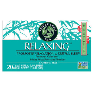 Triple Leaf Tea, Relaxing Herbal Tea, 20 Bags