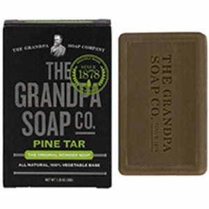 Grandpa's Brands Company, Pine Tar Soap, Travel 1.35 Oz