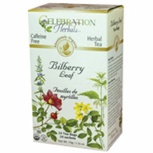 Celebration Herbals, Organic Bilberry Leaf Tea, 24 Bags