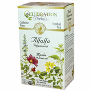Celebration Herbals, Organic Alfalfa Peppermint Tea, 24 Bags