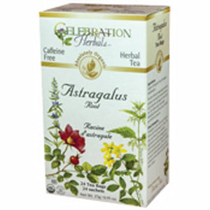 Celebration Herbals, Organic Astragalus Root Tea, 24 Bags