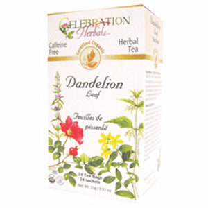 Celebration Herbals, Organic Dandelion Leaf Tea, 24 Bags