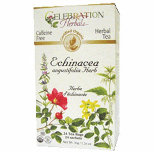Celebration Herbals, Organic Echinacea Angustifolia Herbal Tea, 24 Bags