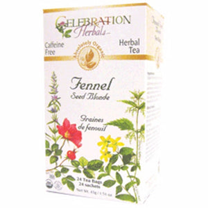 Celebration Herbals, Organic Fennel Seed Blonde Tea, 24 Bags