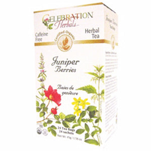Celebration Herbals, Organic Juniper Berries Tea, 24 Bags