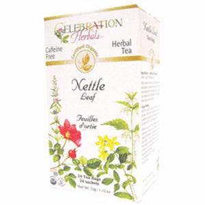 Celebration Herbals, Organic Nettle Leaf Tea, 24 Bags