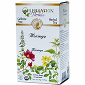 Celebration Herbals, Organic Moringa Blend Tea, 24 Bags