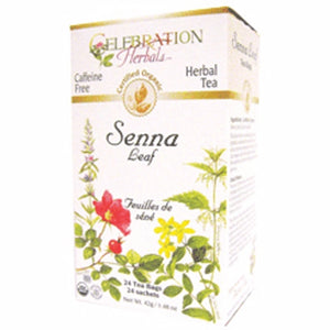 Celebration Herbals, Organic Senna Leaf Tea, 24 Bags