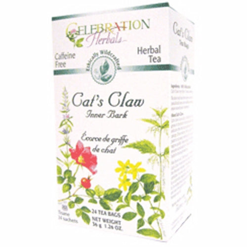 Celebration Herbals, Cat's Claw Inner Bark WildCraft Tea, 24 Bags