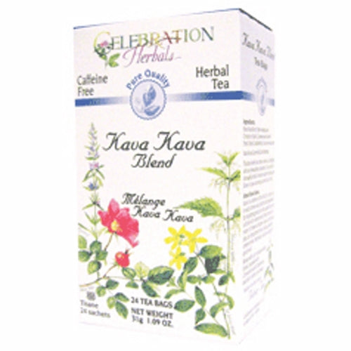 Celebration Herbals, Kava Kava Blend Tea, 24 Bags
