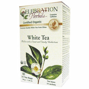 Celebration Herbals, Organic White Tea, 24 Bags