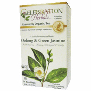 Celebration Herbals, Green Tea Oolong & Jasmine, 24 Bags