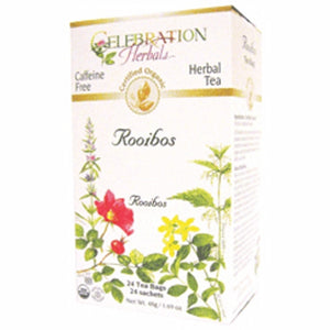 Celebration Herbals, Herbal Orange Roobios Red Tea, 24 Bags