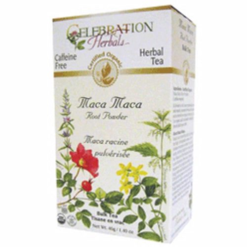 Celebration Herbals, Organic Maca Maca Root Powder Tea, 40 grams