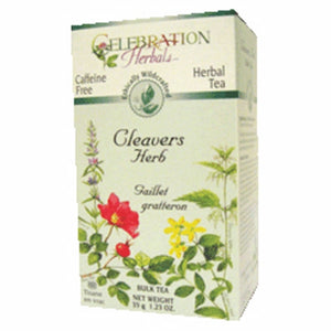 Celebration Herbals, Cleavers Wildcrafted Herb Tea, 35 grams