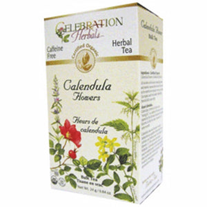 Celebration Herbals, Organic Calendula Flowers  Tea, 24 Grams