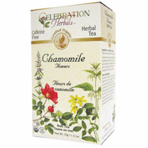 Celebration Herbals, Organic Whole Chamomile Flowers Tea, 32 grams