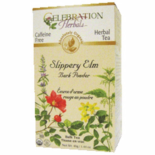 Celebration Herbals, Slippery Elm Bark Powder Tea, 65 grams