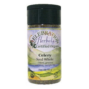 Celebration Herbals, Celery Whole Seed Organic, 48 grams