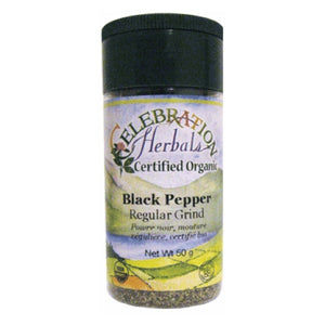 Celebration Herbals, Pepper Black Regular Ground, 50 Grams
