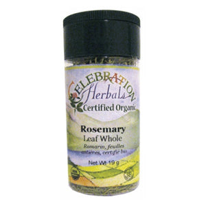 Celebration Herbals, Rosemary Leaf Whole, 21 grams