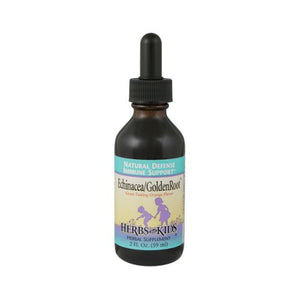 Herbs For Kids, Echinacea/Golden Root, Blackberry Alcohol-Free 2 Fl Oz