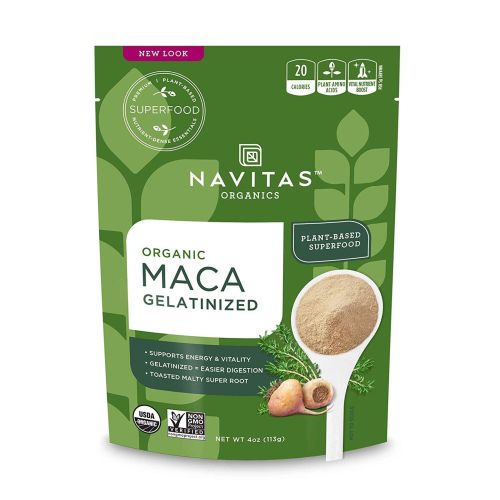 Navitas Organics, Organic Maca Gelatinized Powder, 4 Oz