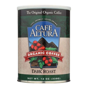 Caf+-¼ Altura, Dark Roast Ground Coffee, 12 Oz