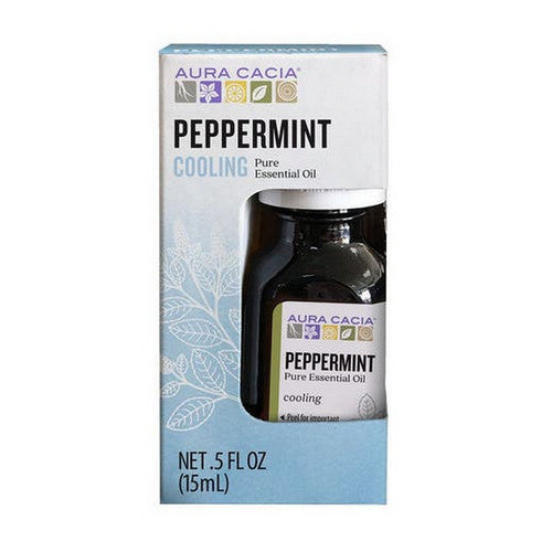 Aura Cacia, Essential Oil, Peppermint 0.5 Oz
