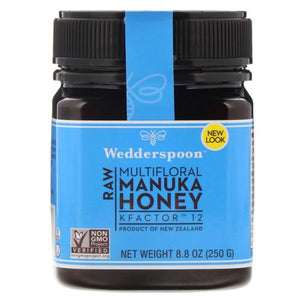 Wedderspoon, Raw Manuka Honey Kfactor 12, 8.8 Oz