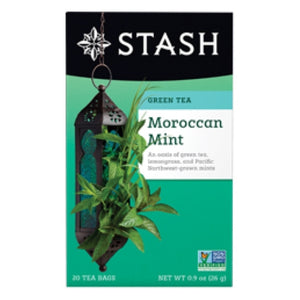 Stash Tea, Green Tea Moroccan Mint, 20 Count