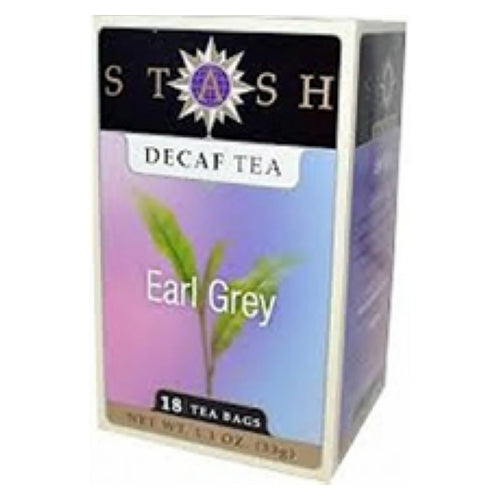 Stash Tea, Black Tea Decaf Earl Grey, 18 Count