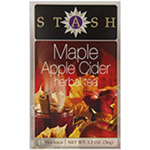 Stash Tea, Maple Apple Cider Herbal Tea, 18 Count