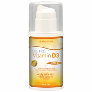 Anumed International, Vitamin D3 Cream Oil Free, 3 Oz