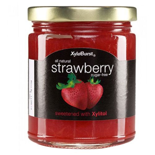 Xyloburst, Xylitol Sugar-Free Strawberry Jam, 10 Oz