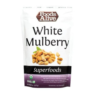 Foods Alive, Organic White Mullberry, 8 Oz