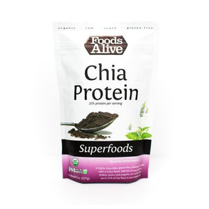 Foods Alive, Organic Chia Protein Powder, 8 Oz