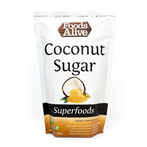 Foods Alive, Organic Coconut Sugar, 14 Oz