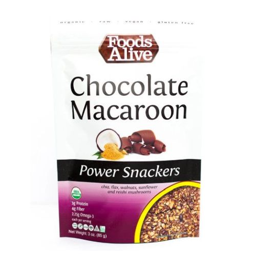 Foods Alive, Organic Chocolate Macaroon Snacker, 3 Oz