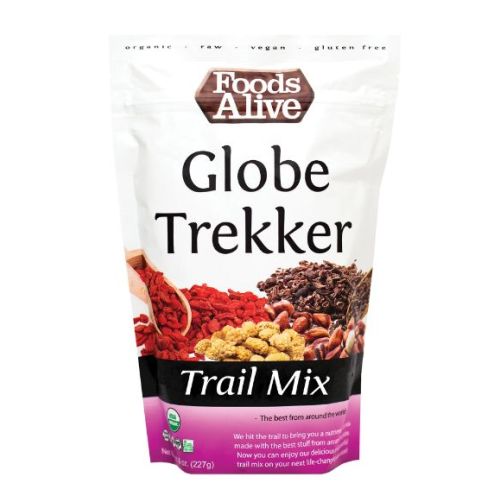 Foods Alive, Organic Globe Trekker Trail Mix, 8 Oz