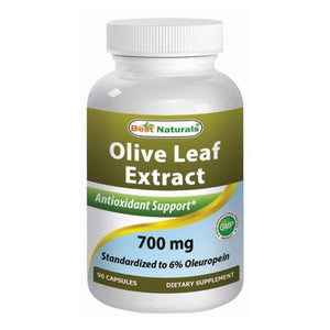 Best Naturals, Olive Leaf Extract, 700 mg, 90 Caps